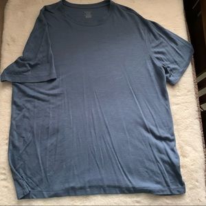 Van-Heusen Mens XL blue short sleeve shirt